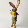 Påskepynt Hare med påskeegg, 22 cm