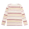 Hust and claire genser | ull/bambus | offwhite striper