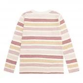 Hust and claire genser | ull/bambus | offwhite striper