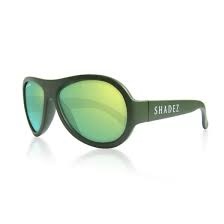 Shadez solbrilller 0-3år pastel mose