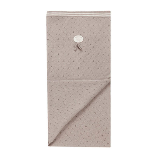 Lillelam ullpledd (tynn), beige