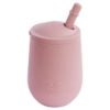 Ezpz Mini cup + straw silikon, rosa