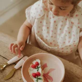 Elodie smekk, rosa blomster