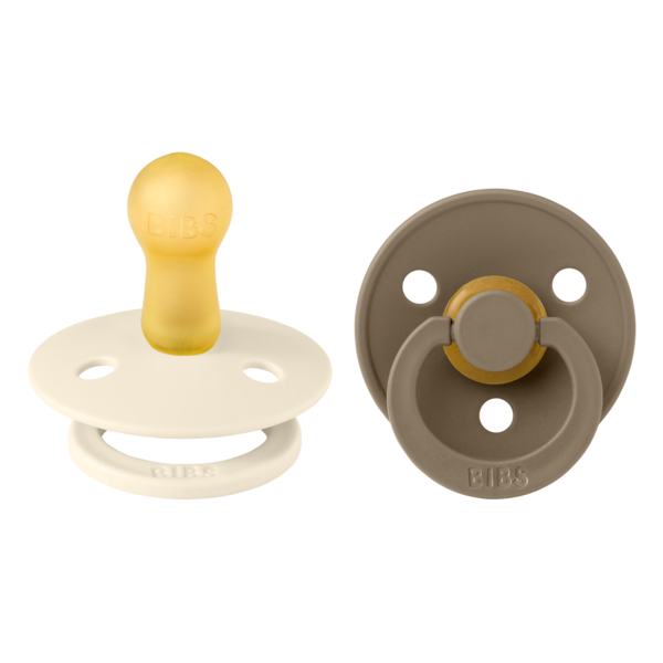 Bibs color smokk str 2 ivory/dark oak