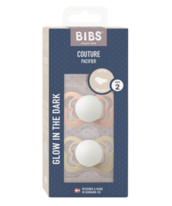 BIBS Couture 2 pk. 6 mnd+ vanilla/blush night