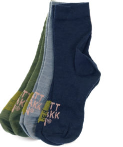 Kattnakken 3 pk ullsokker