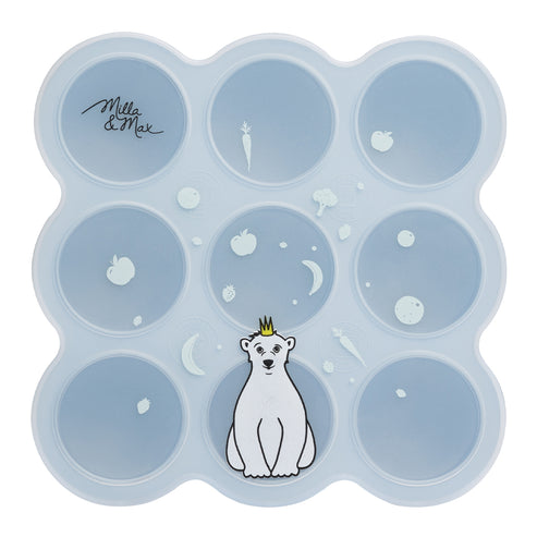 Silikon fryseform | lys blå