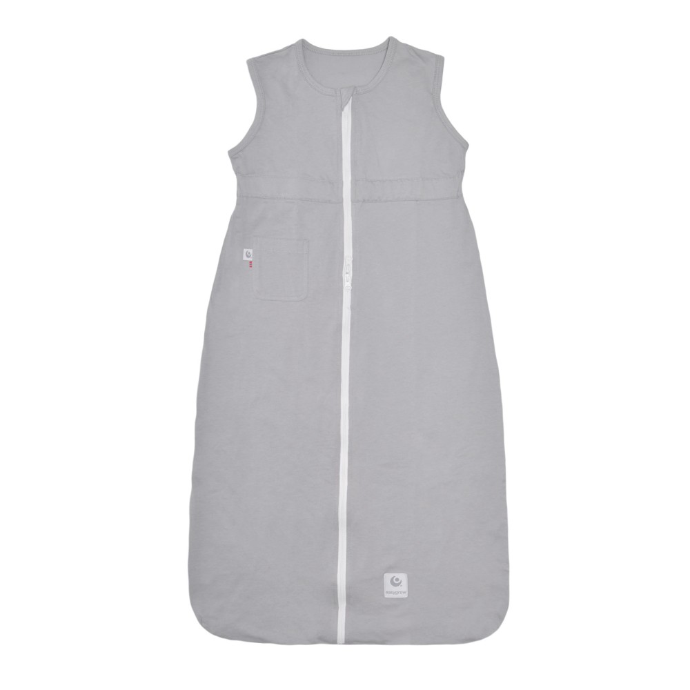 Easygrow tynn nattpose, lys grå, 12-36 mnd