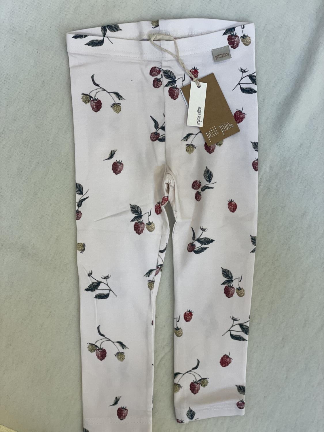 Petit piao leggings | bringebær