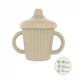 Silikon tutekopp, beige