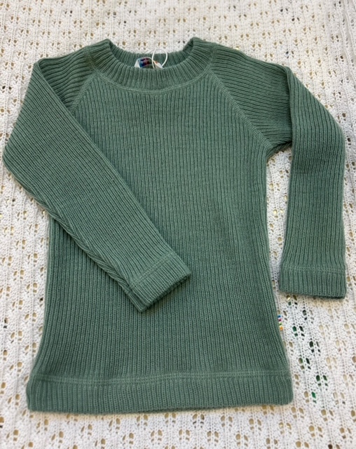 Joha strikket genser | merinoull | grønn