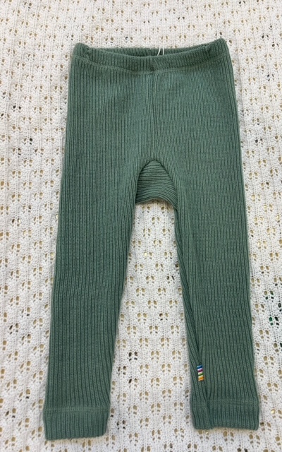 Joha strikket bukse | merinoull | grønn
