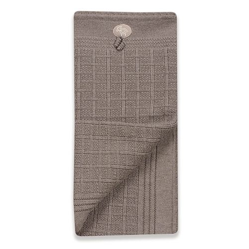 Lillelam tykt ullpledd | Brun