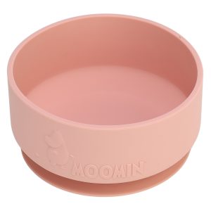 Mummi silikonskål med sugekopp | rosa