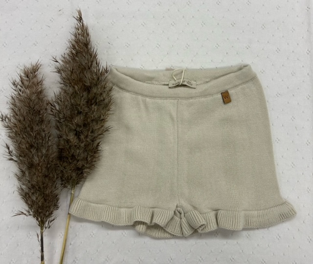 Wedoble frill shorts | beige