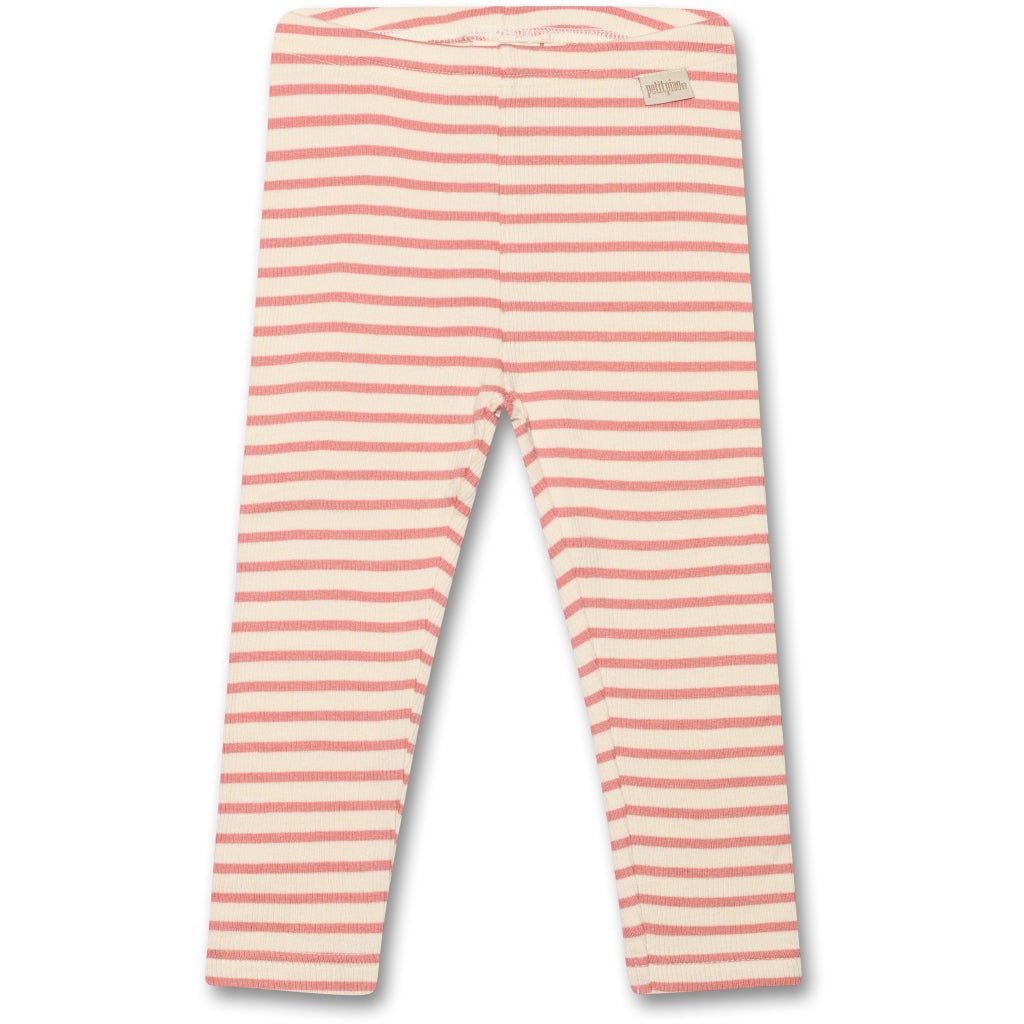 Petit Piao leggings | rosa striper