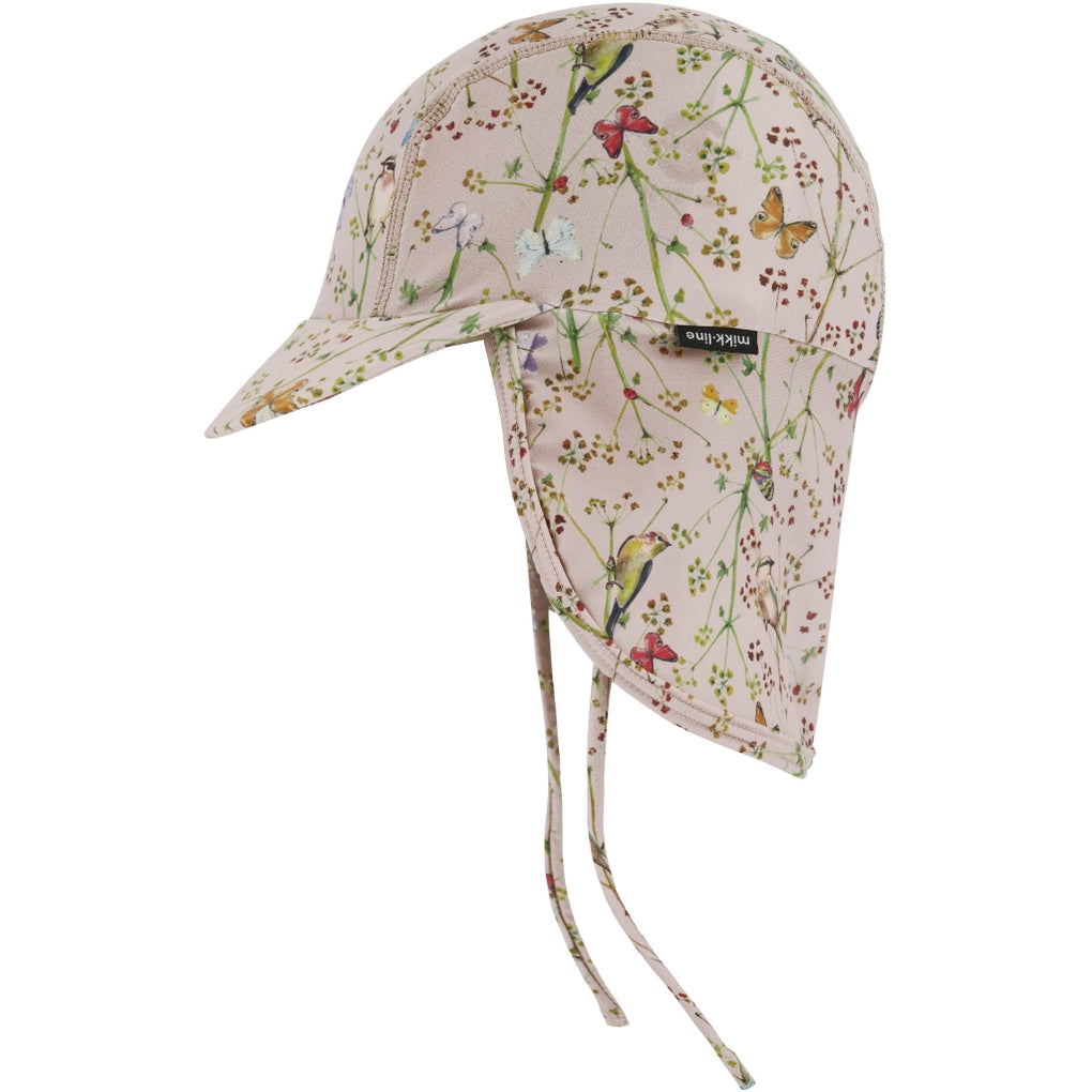 Mikk-line uv hatt | rosa med sommerfugler