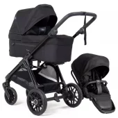 Emmaljunga Sento Urban | Black (ergo/flat) | 2026 mod