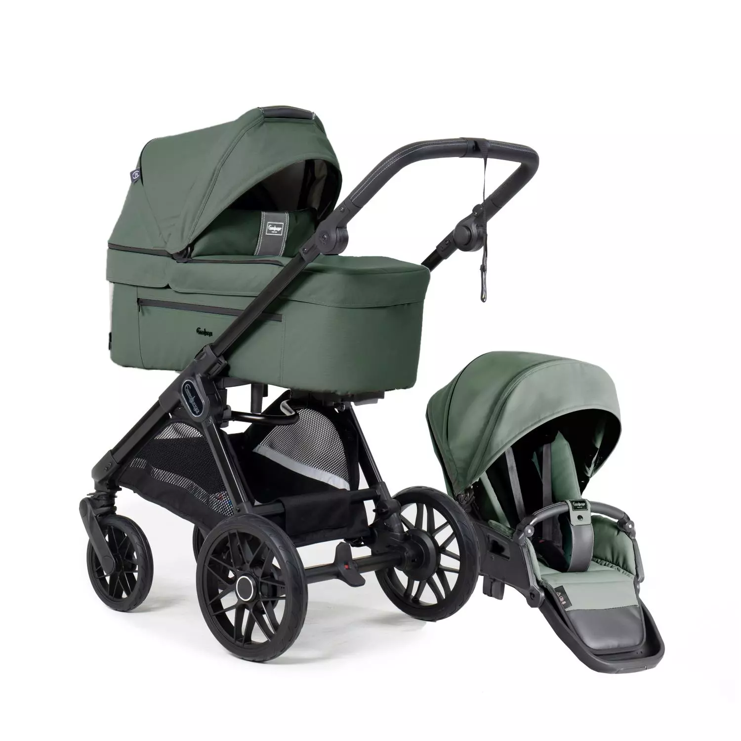 Emmaljunga Sento PRO Urban | Green (ergo/flat) | 2026 mod