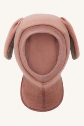 Hust and Claire balaclava | ullfleece | rosa