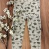 Hust and Claire leggings | ull/silke | beige med dinosaur