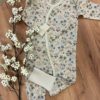 Hust and claire heldress | ull/silke | beige med blomster