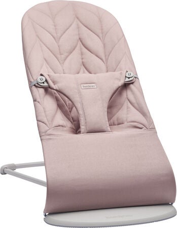 Babybjørn bliss vippestol | petal quilt dusty rose