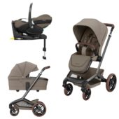 Maxi Cosi fame vogn + pebble pro2 + 360 pro base