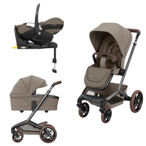Maxi Cosi fame vogn + pebble pro2 + 360 pro base