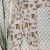 Hust and claire bambus heldress | beige tiger/løve