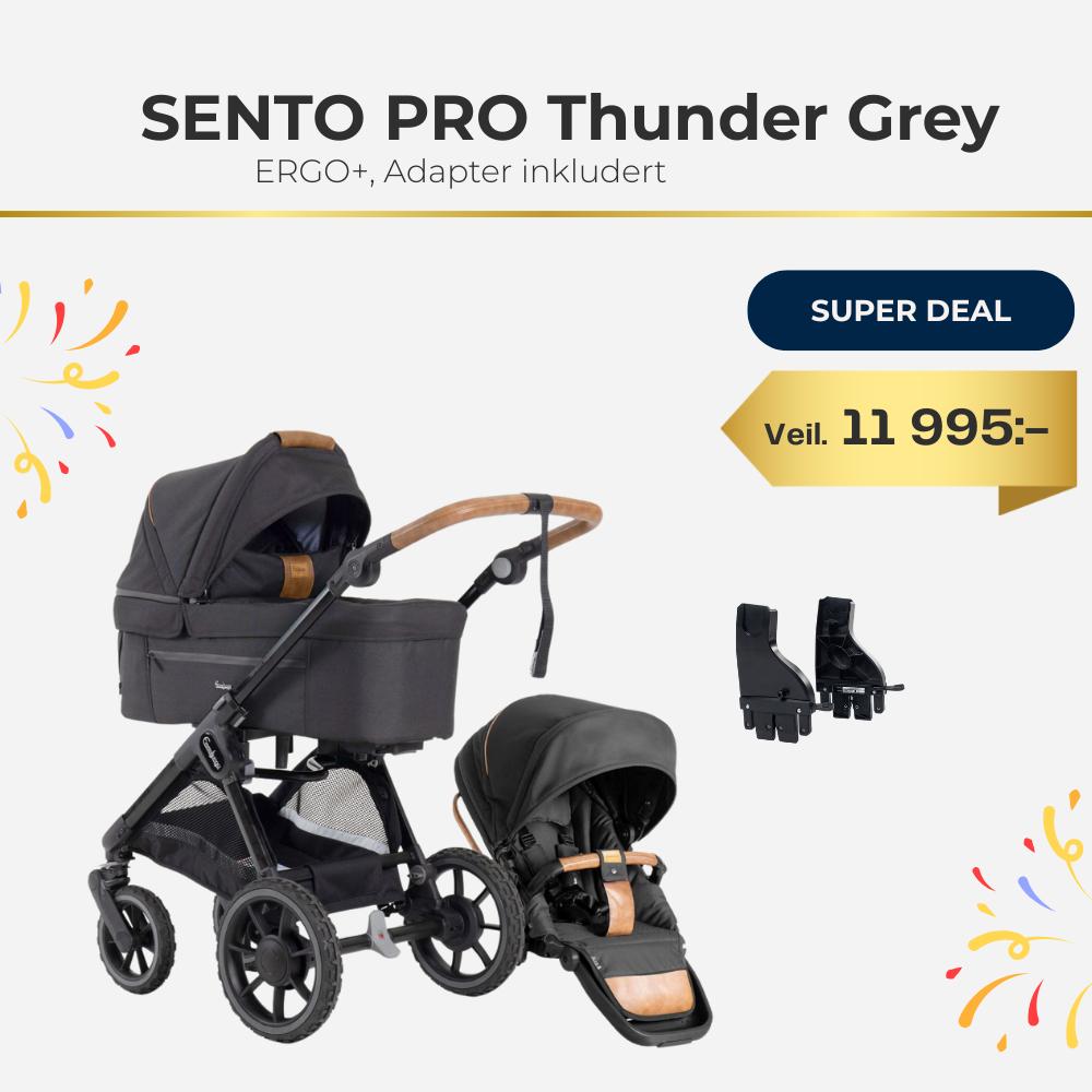 Emmaljunga Sento Pro | Outdoor Thunder | Kampanjepris