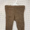 Joha leggings | ull/silke | brun melert