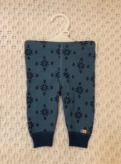 Joha leggings | merinoull | blå stjerner