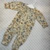 Joha heldress med tryllefot | merinoull | offwhite med blomster