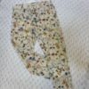 Joha leggings | merinoull | offwhite med blomster
