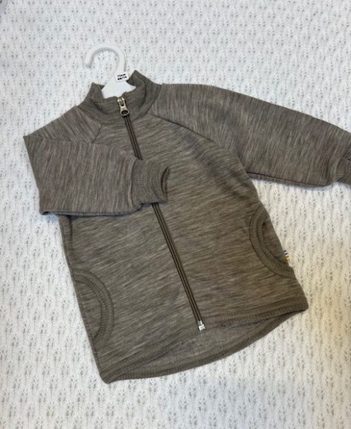 Joha tykk cardigan | merinoull | brun melert