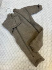 Joha ullfleece dress | merinoull | brun