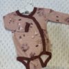 Joha omslagsbody | ull/bambus | rosa med dyr