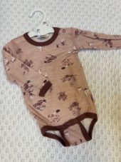Joha body | ull/bambus | rosa med dyr
