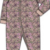 Hust and claire ull/bambus heldress | rosa med blomster
