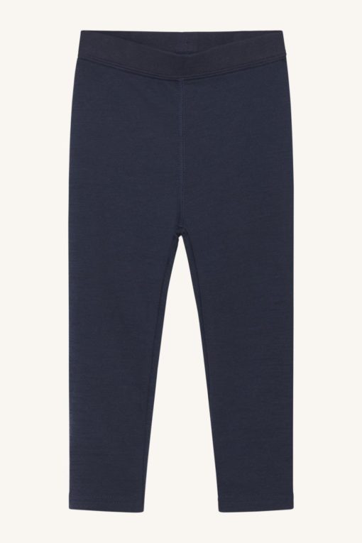 Hust and claire ull/bambus leggings | Marineblå