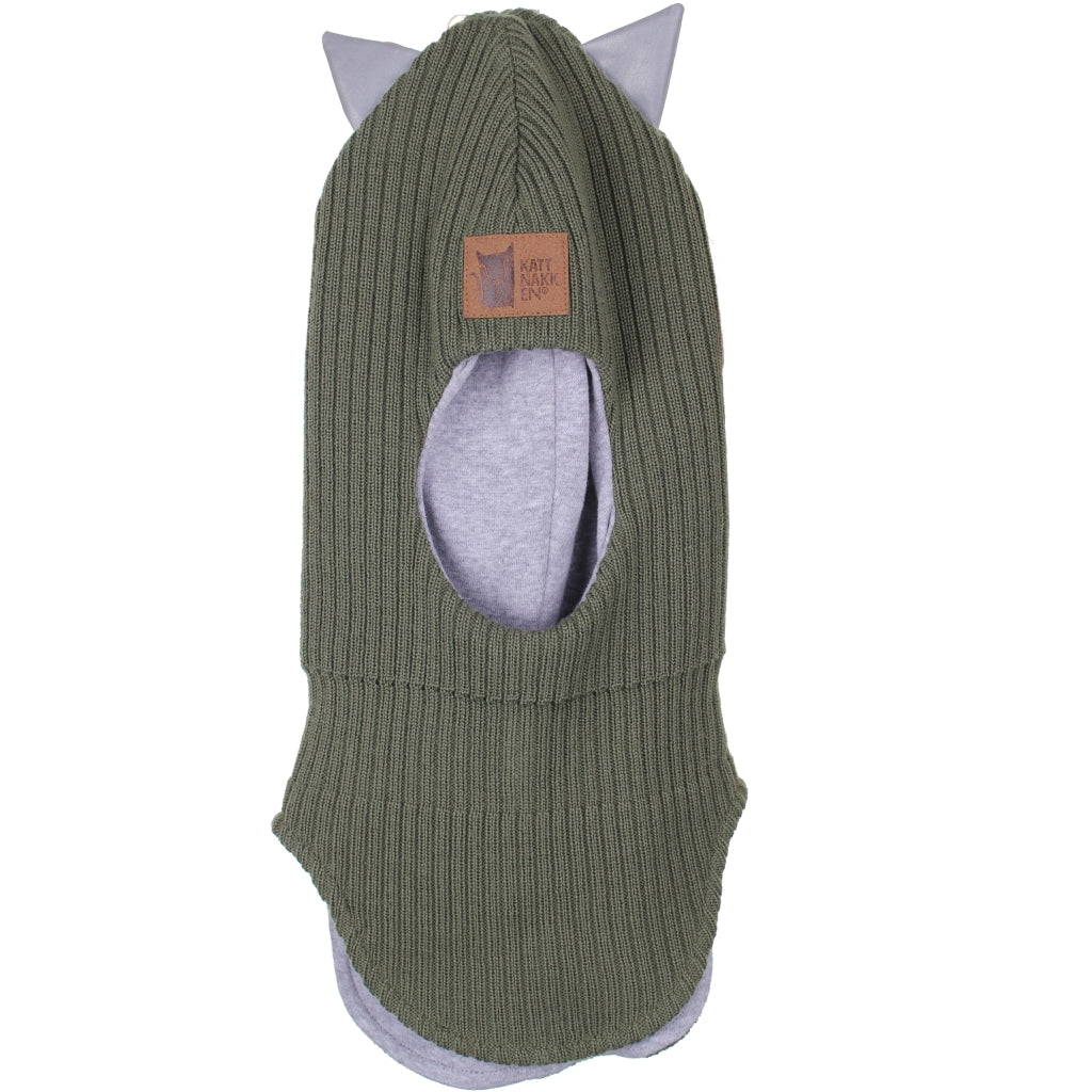 Kattnakken ullbalaclava | Mose
