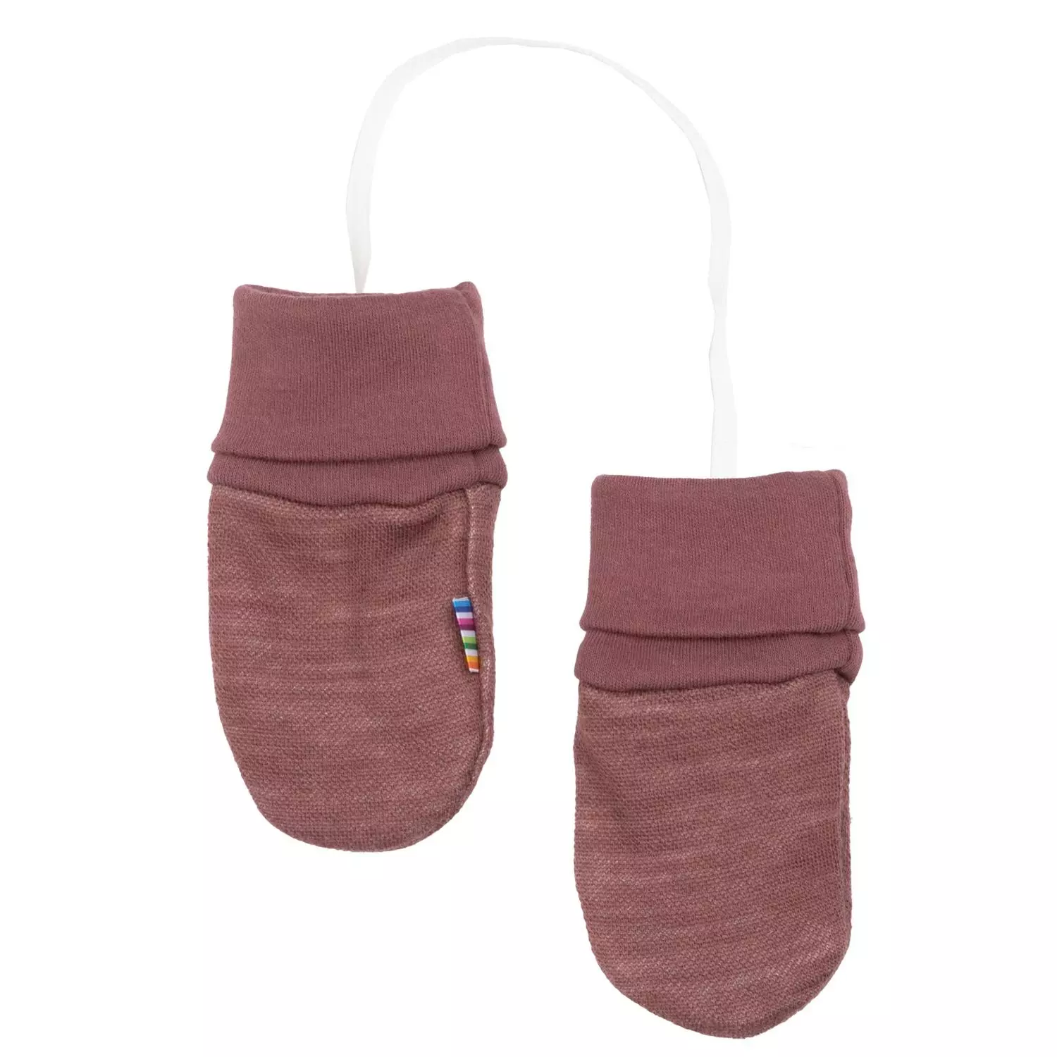 Joha votter | ull/bambus | mørk rosa