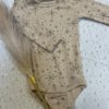 Joha body | merinoull | beige med stjerner
