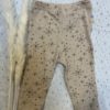 Joha leggings | merinoull | beige med stjerner