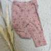 Joha leggings | merinoull | rosa med stjerner