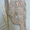 Dirkje bukse | beige med blomster