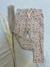 Dirkje bukse | beige med blomster