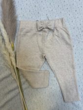 Dirkje bukse | beige med sløyfe