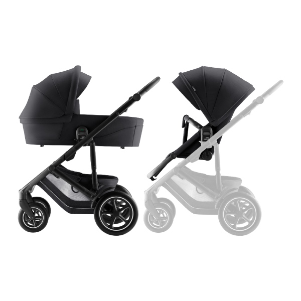 Britax smile 5z | carbon black | inkl. bag og sittedel